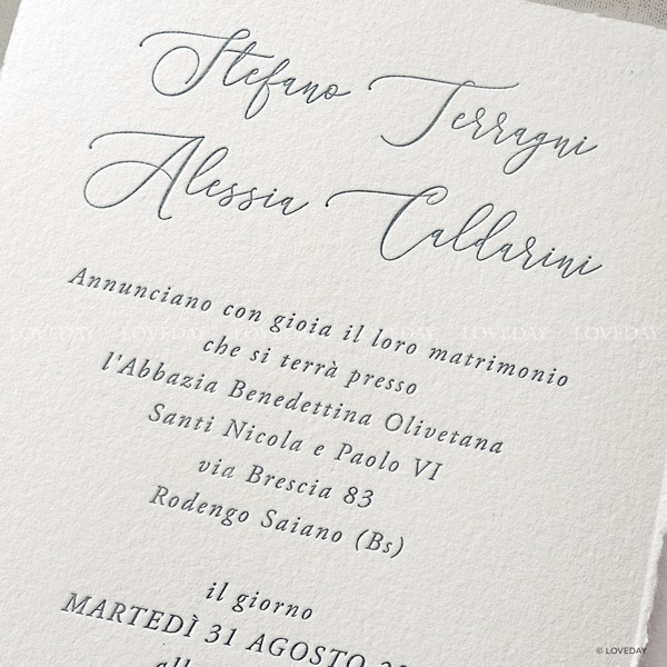 letterpress carta cotone