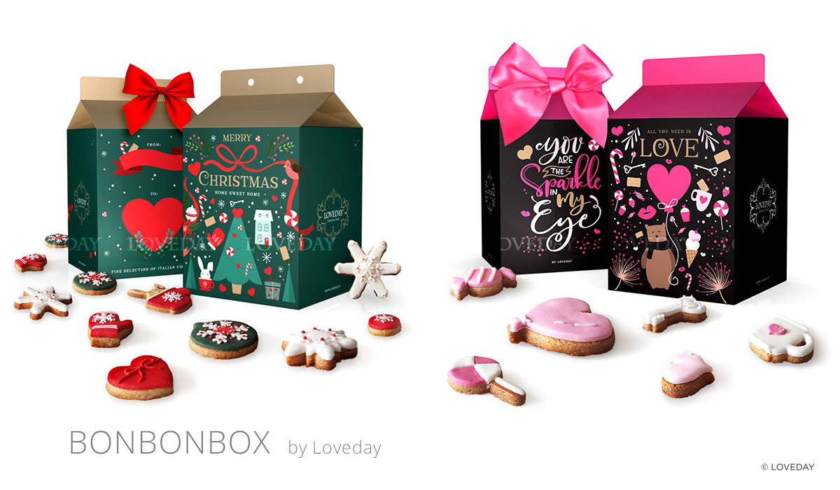 bonbonbox cokies da regalare by Loveday