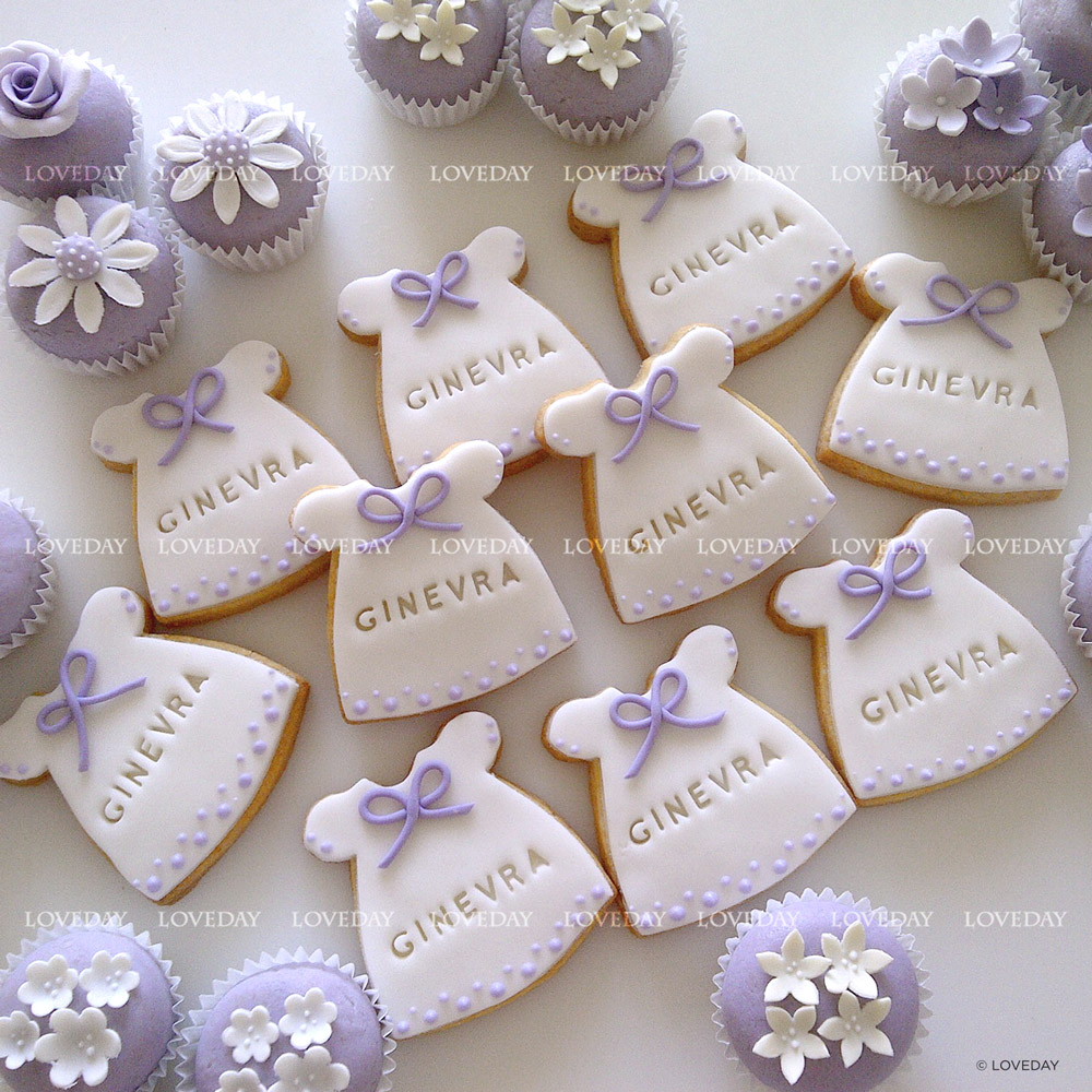 cookies bon bon battesimo lilla by Loveday