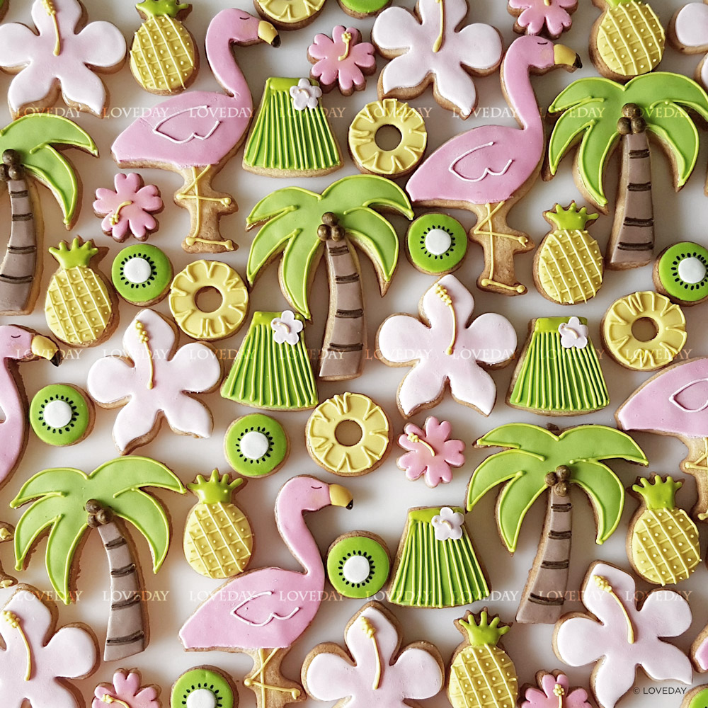 cookies festa bambini tropicale by Loveday