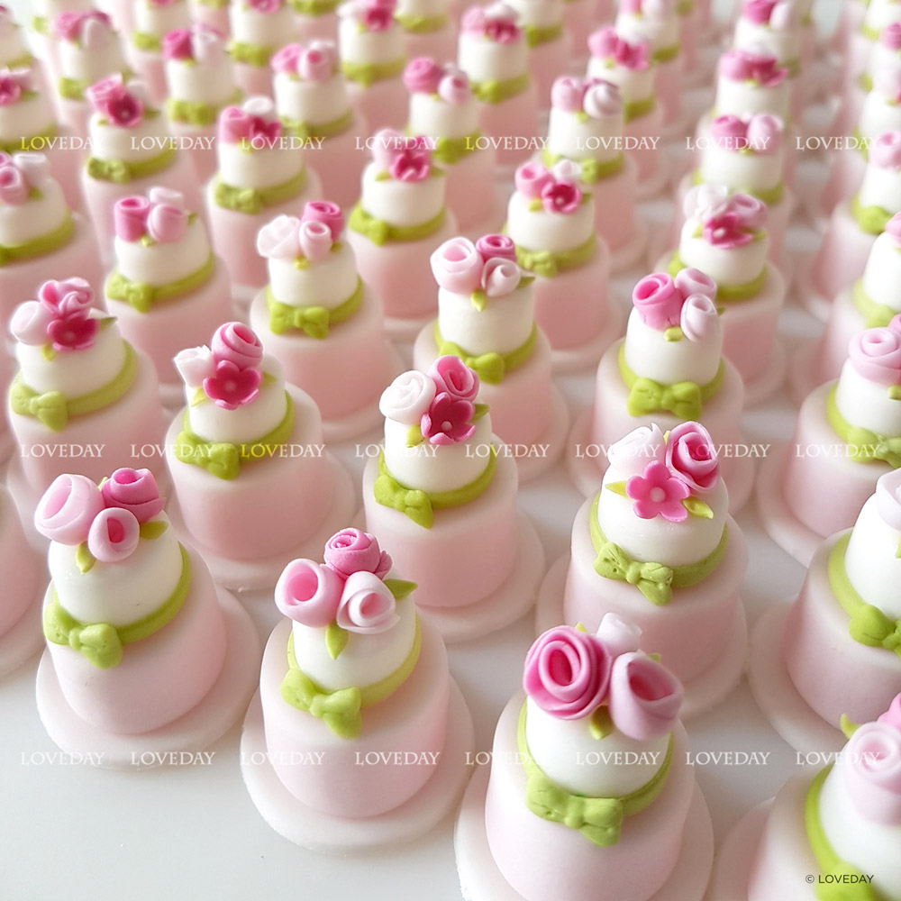 mini wedding cakes personalizzate segnaposto by Loveday