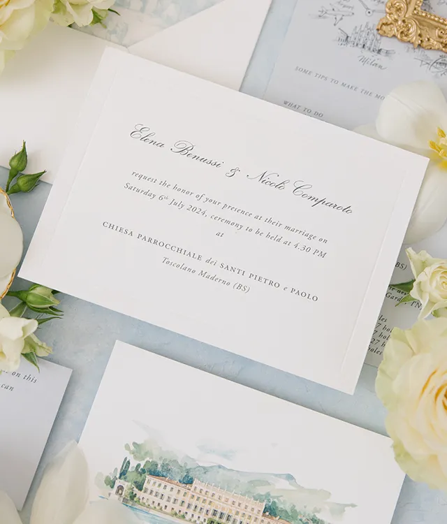 partecipazioni matrimonio personalizzate Loveday Monza