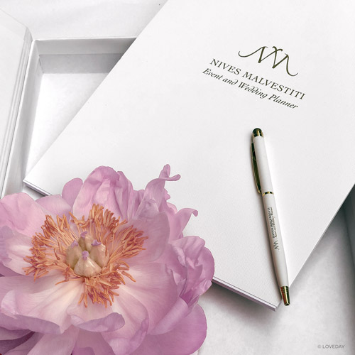 Kit -wedding planner per corsi blocco personalizzato