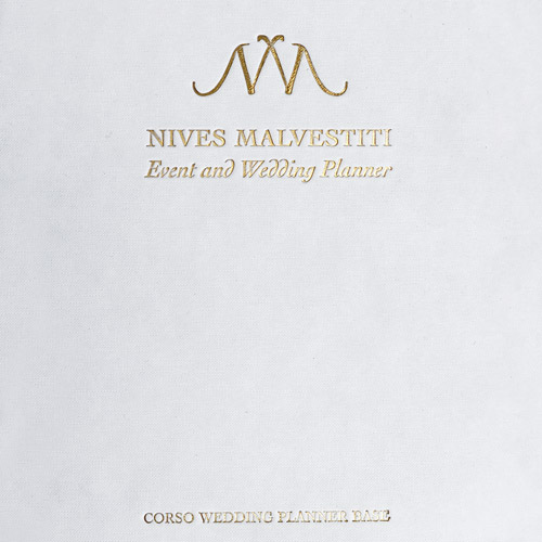 Kit wedding planner per corsi scatola personalizzata